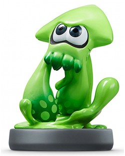 Figurina Nintendo amiibo - Green Squid [Splatoon]